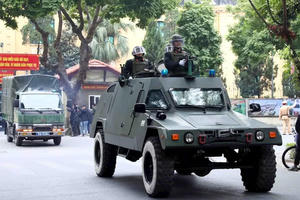 Công an Hà Nội ra quân trấn áp tội phạm, đảm bảo an ninh trật tự dịp Tết Nguyên đán