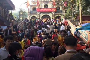 Đền Bà Chúa Kho sẽ “đóng cửa” từ mùng 5 Tết