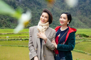 Hoa hậu Giáng My, MC Thanh Mai khám phá Pu Luông