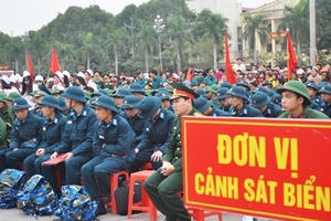 Thanh Hóa: Tiễn 4.300 người con lên đường nhập ngũ