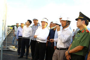 Phó Thủ tướng Hồ Đức Phớc kiểm tra các dự án trọng điểm tại Đồng Nai