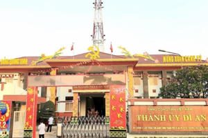 Thị xã Dĩ An lên Thành phố: Bắt đầu sử dụng con dấu mới từ 1/4/2020