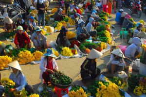 Chợ tết - Không gian văn hóa Việt độc đáo