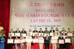 Thành lập Hội đồng cấp Nhà nước xét tặng danh hiệu “Nghệ sĩ nhân dân”, “Nghệ sĩ ưu tú” lần thứ 10