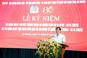 Tự hào 80 năm Ngày truyền thống Công an nhân dân vẻ vang, anh hùng!