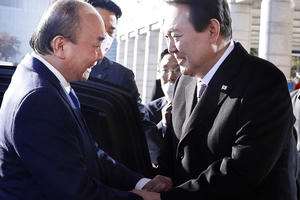 Chuyến thăm Hàn Quốc của Chủ tịch nước Nguyễn Xuân Phúc thành công tốt đẹp Chuyến thăm Hàn Quốc của Chủ tịch nước Nguyễn Xuân Phúc thành công tốt đẹp