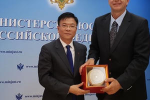 Tiếp tục đẩy mạnh hợp tác pháp luật và tư pháp Việt Nam - Liên bang Nga