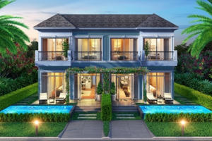 Biệt thự tứ lập lần đầu tiên xuất hiện tại Hồ Tràm