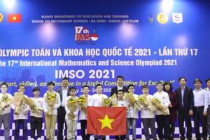 Học sinh Việt Nam giành 2 HCV Olympic Toán và Khoa học quốc tế Học sinh Việt Nam giành 2 HCV Olympic Toán và Khoa học quốc tế