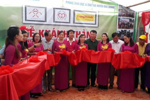 Hà Giang: Khánh thành điểm trường mầm non từ thiện thôn Thia