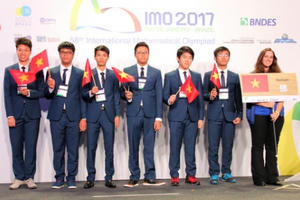 Việt Nam đoạt 4 Huy chương vàng Olympic Toán quốc tế 2017