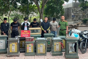 Nghệ An: Bắt 6 đối tượng thực hiện 25 vụ trộm tiền công đức Nghệ An: Bắt 6 đối tượng thực hiện 25 vụ trộm tiền công đức