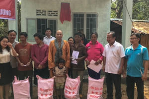 Trao tặng 4 căn nhà tình thương cho đồng bào dân tộc S'tiêng