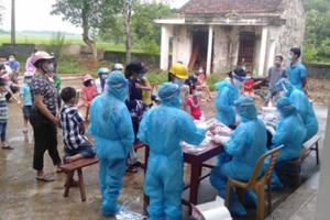 Phát hiện 3 ca nhiễm COVID-19, giãn cách toàn bộ huyện Nga Sơn theo Chỉ thị 15