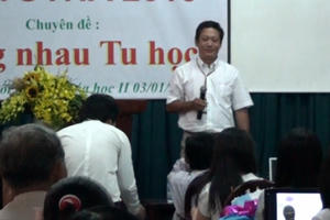 Totha hướng con người đến giá trị nhân bản qua sách “Ngũ giới đạo thành người”