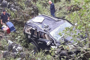 Tìm thấy người đàn ông mất tích sau vụ tai nạn tại chân đèo Mã Pì Lèng