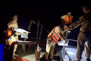 Liên tiếp phát hiện các vụ khai thác, vận chuyển cát trái phép tại Hà Tĩnh