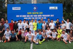 Hà Nội: Chuẩn bị diễn ra Giải bóng đá do báo Kinh doanh và Pháp luật tổ chức