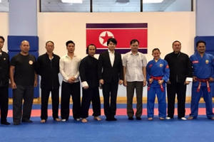 Chàng trai vàng mang tinh hoa võ Việt đến đất nước Triều Tiên