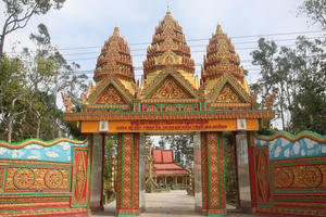 Chùa Đìa Muồng - Công trình kiến trúc nổi bật gần 70 năm tuổi