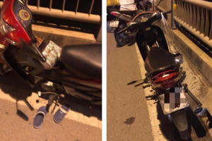 Cô gái trẻ nghi mang thai, để lại xe máy nhảy xuống cầu Vĩnh Tuy tự tử trong đêm