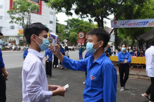 Hà Tĩnh: Hơn 17.300 thí sinh bước vào ngày thi đầu tiên