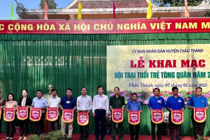 Tây Ninh: Đồng loạt khai mạc hội trại “Tuổi trẻ tòng quân” năm 2023