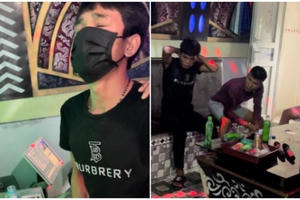 Nhóm thanh niên “bay lắc” điên cuồng, test nhanh ra ngay ma túy