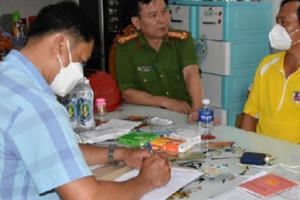 Triệt phá cơ sở sản xuất thuốc tân dược giả tại Tiền Giang