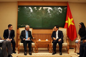Phó Thủ tướng Phạm Bình Minh tiếp Điều phối viên Liên Hợp Quốc