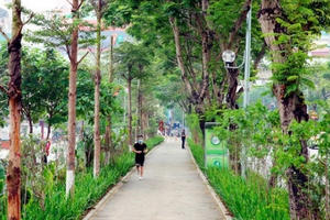 Đường xây mới tại 4 quận nội đô Hà Nội phải có vỉa hè rộng tối thiểu 4m