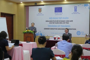 Tăng cường năng lực và kỹ năng cho các hòa giải viên ở cơ sở