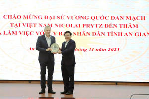 An Giang thúc đẩy hợp tác với Đan Mạch trong lĩnh vực kinh tế xanh