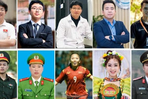 10 Gương mặt trẻ Việt Nam tiêu biểu năm 2022