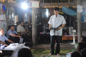 Cán bộ gần dân, nghe dân nói, làm dân tin