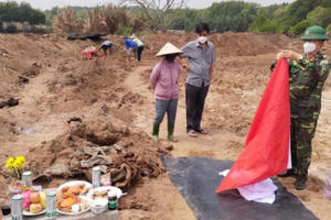 Đồng Nai: Phát hiện nhiều bộ hài cốt liệt sĩ ở huyện Nhơn Trạch