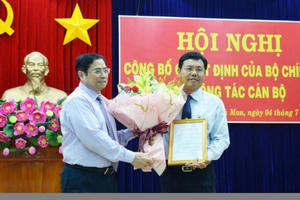 Chuẩn y ông Nguyễn Tiến Hải giữ chức Bí thư Tỉnh ủy tỉnh Cà Mau