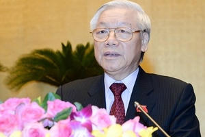 Tổng bí thư Nguyễn Phú Trọng: “Đến 2020 phải có đủ các đạo luật cần thiết”