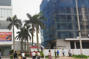 Phát hiện thi thể nam thanh niên bên công trình đang xây dựng