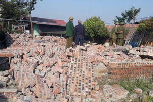 Vĩnh Phúc: Sẽ xử lý dứt điểm các trường hợp vi phạm về trật tự xây dựng tại xã Tam Hồng