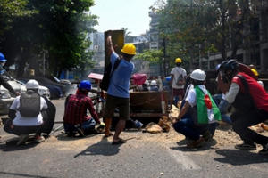 Ngày đẫm máu nhất trong cuộc biểu tình tại Myanmar, ít nhất 18 người thiệt mạng