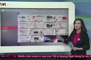 Điểm báo ngày 19/01/2016