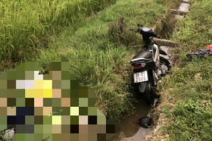 Nghệ An: Nam thanh niên tử vong dưới mương nước thủy lợi