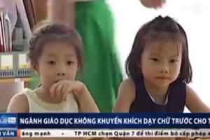 Dạy chữ cho trẻ trước khi vào lớp 1: Nên hay không nên?