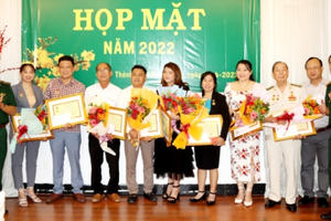 Họp mặt truyền thống nghĩa tình đồng đội