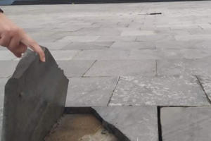 Hà Tĩnh: Công viên Hà Huy Tập xuống cấp trầm trọng dù mới đưa vào sử dụng?