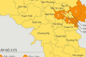 Hà Nội không còn quận, huyện 'vùng xanh'