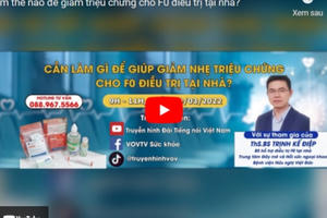 Làm thế nào để giảm triệu chứng cho F0 điều trị tại nhà?
