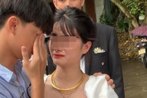 Xúc động chuyện phía sau clip em trai khóc nức nở ngày chị lấy chồng