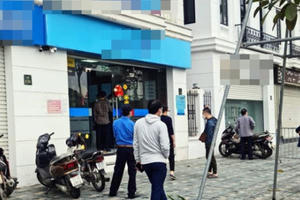 Nóng: Đã bắt 2 đối tượng cướp ngân hàng ở quận Bắc Từ Liêm